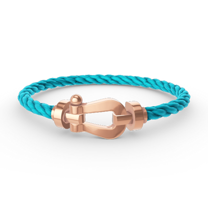 ¡®AuraJewelry¡¯FORCE LARGE HORSESHOE NO DIAMOND BRACELET ROSE GOLD