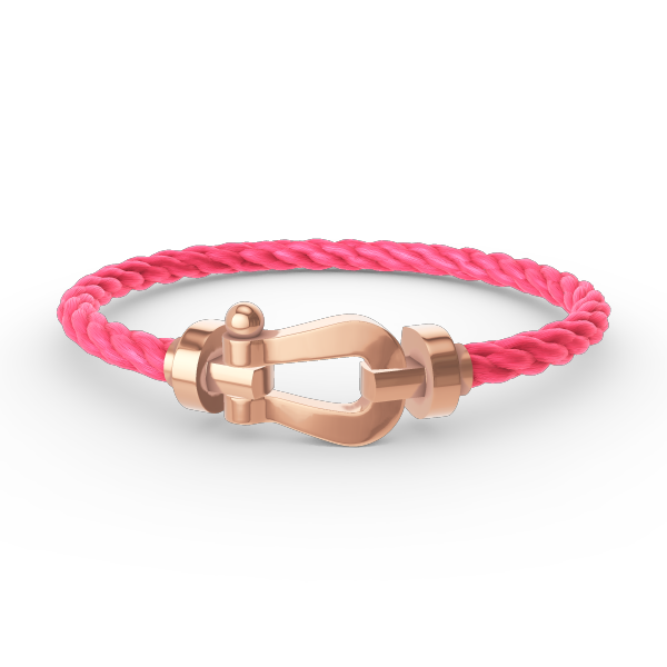 ¡®AuraJewelry¡¯FORCE LARGE HORSESHOE NO DIAMOND BRACELET ROSE GOLD