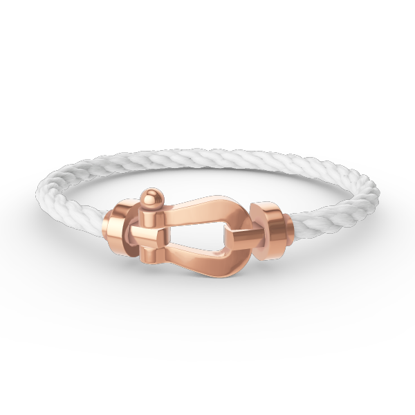 ¡®AuraJewelry¡¯FORCE LARGE HORSESHOE NO DIAMOND BRACELET ROSE GOLD