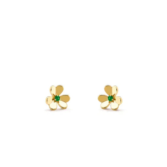 ¡®AuraJewelry¡¯FRIVOLE  FLOWER MALACHITE EARRINGS