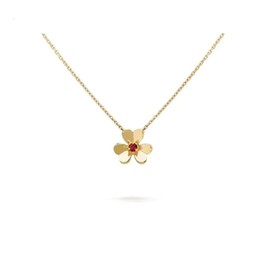 ¡®AuraJewelry¡¯FRIVOLE GOLD FLOWER NECKLACE