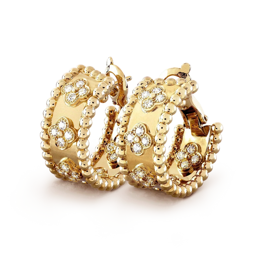 ¡®AuraJewelry¡¯PERLEE DIAMOND EARRINGS