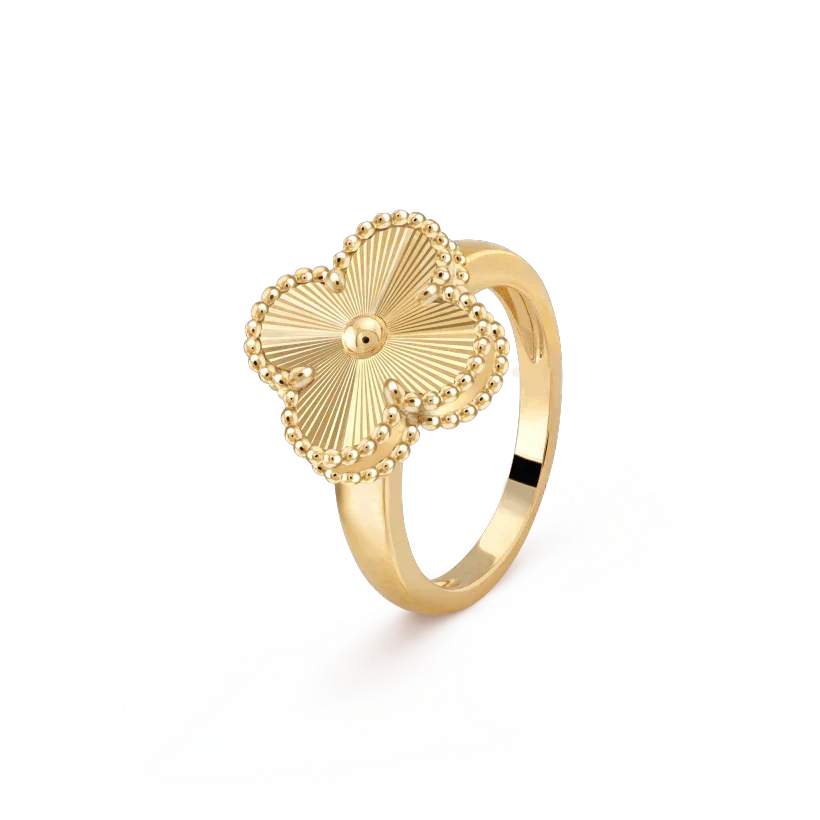 ¡®AuraJewelry¡¯CLOVER GOLD RING
