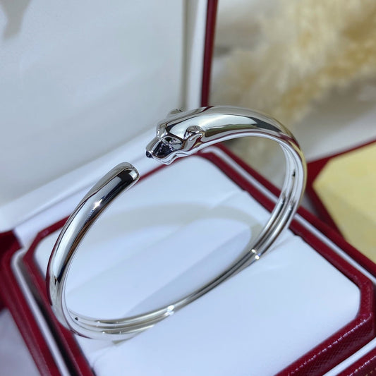 ¡®AuraJewelry¡¯PANTHERE SILVER OPEN BRACELET
